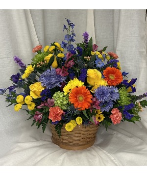 Colorful Basket Sympathy to Home