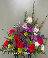 Colorful Crystal Cross 