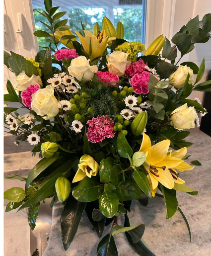Colorful Expression Funeral Flowers