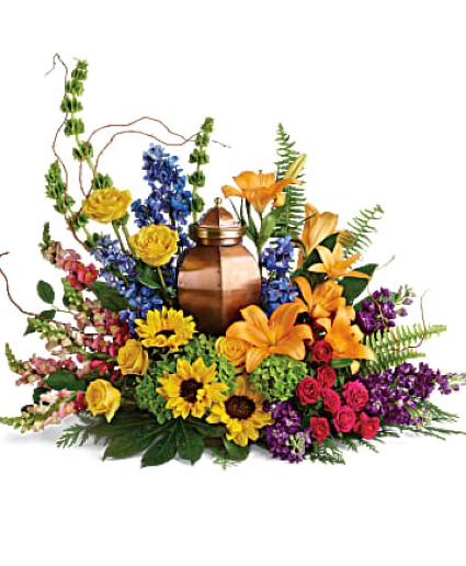 Colorful life Cremation Tribute