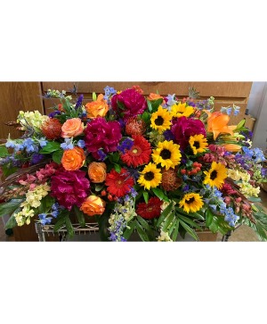 Colorful Memories Casket Piece