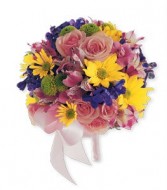 COLORFUL MIX Prom Nosegay