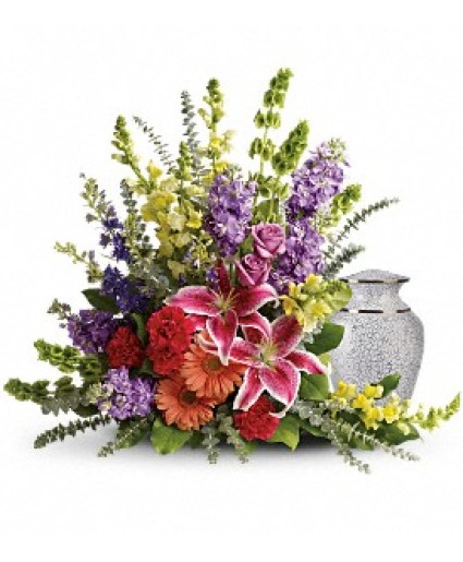 Colorful Remembrance Urn Piece