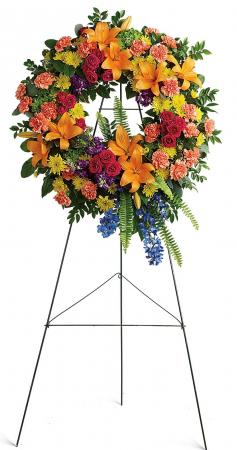Colorful Serenity Wreath Wreath