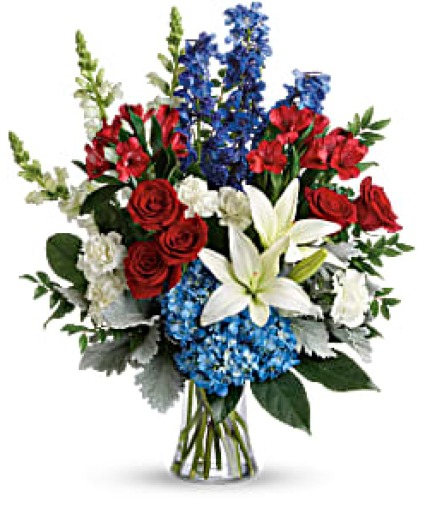Colorful Tribute Bouquet Fresh Arrangement