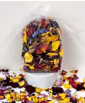 Colorful Wedding Confetti  Dried Flower Confetti 