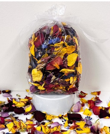 Colorful Wedding Confetti  Dried Flower Confetti  in Hurricane, UT | Wild Blooms