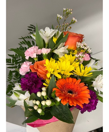 Colorful Wrap Flowers Wrapped