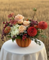 Colors of Fall Flower Arrangement