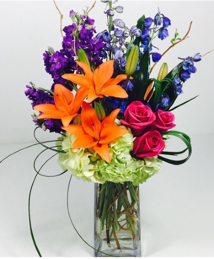 Vibrant Delight Vase 