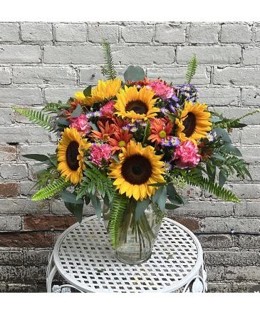 Colourful Sunflowers  in Lakefield, ON | LAKEFIELD FLOWERS & GIFTS