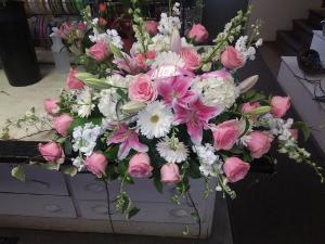 Comfort & Grace Casket Piece