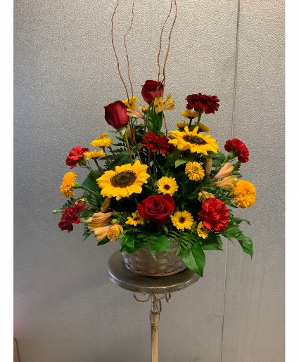Comforting  Basket Arrangement