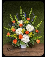 Comforting Bells Urn Arrangement