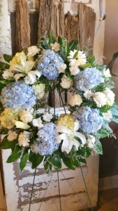 Coming Home Sympathy Wreath