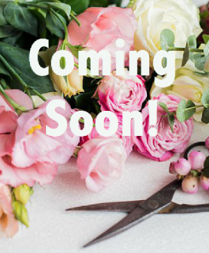 coming soon mothers day arrangemnet 