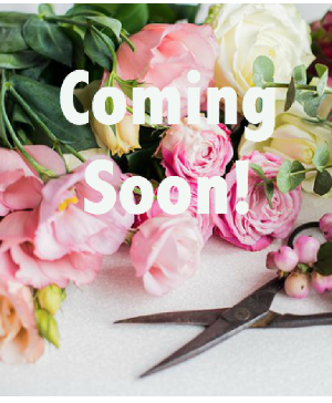 coming soon mothers day arrangemnet 