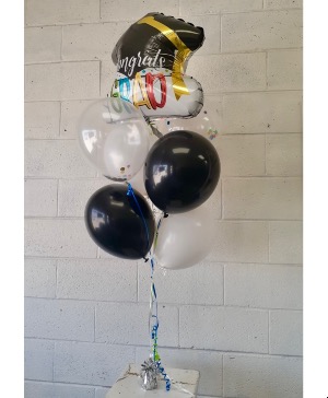 "Congrats Grad"  Balloon Bouquet 