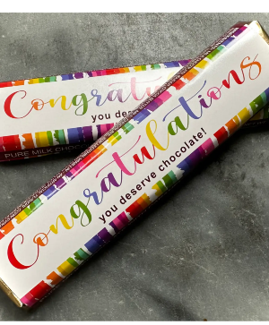 Congratulations Chocolate Bar Caramel
