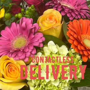 CONTACTLESS DELIVERY Leave it to our designers!! We will create a beautiful arrangement for you.  In the special instruction box please let us know if you have any specials requests ie. colours and varieties