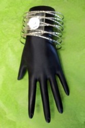 Contemporary Multi-Band Cuff Wrist Corsage Band