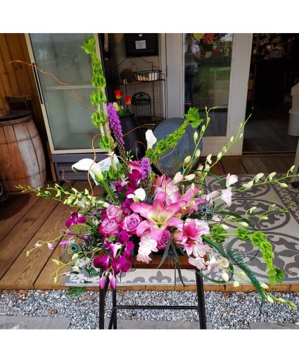 Contemporary Pink and Purple  