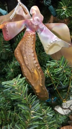 Copper Angel Ornamnet  by Local Artisan 