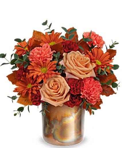 Copper Rose Arrangement