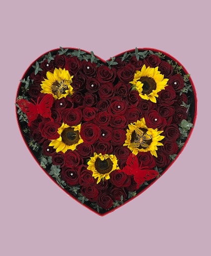 Corazon De Rosas  basket
