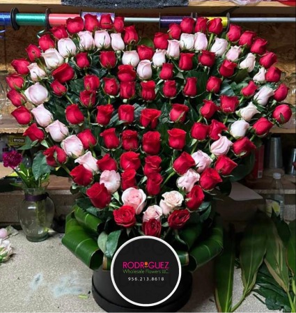 corazon de100 rosas corazon de100 rosas