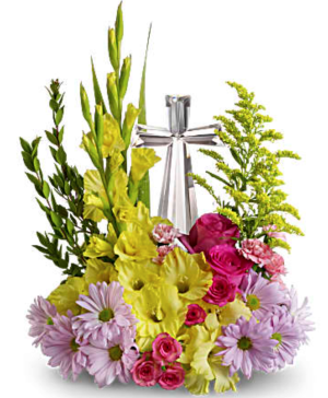 Cordova's Crystal Cross Bouquet Crystal Cross Flowers