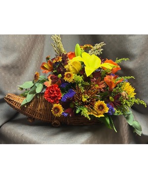  Cornucopia Arrangement  Cornucopia 