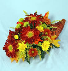 Thanksgiving Cornucopia table Centerpiece Standard