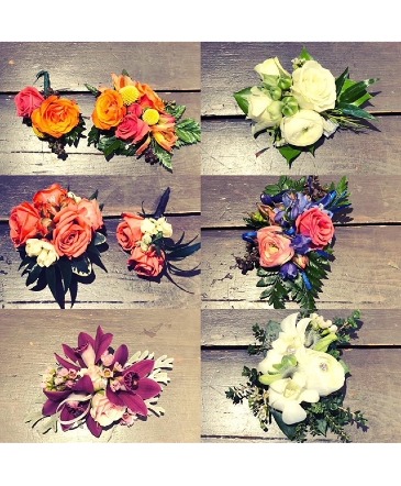 Corsage and Boutonniere Set Custom Designers Choice in Cody, WY | BEARTOOTH FLORAL & GIFTS