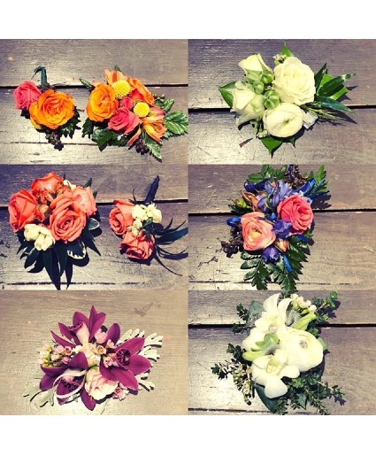 Corsage and Boutonniere Set Custom Designers Choice