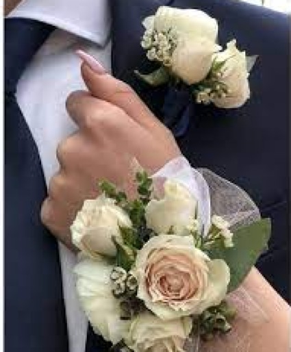 Corsage / Boutonierre SET 