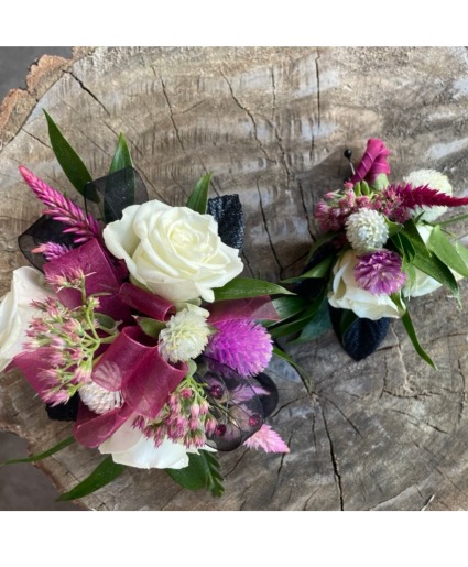 Corsage & Boutonniere Call for color options