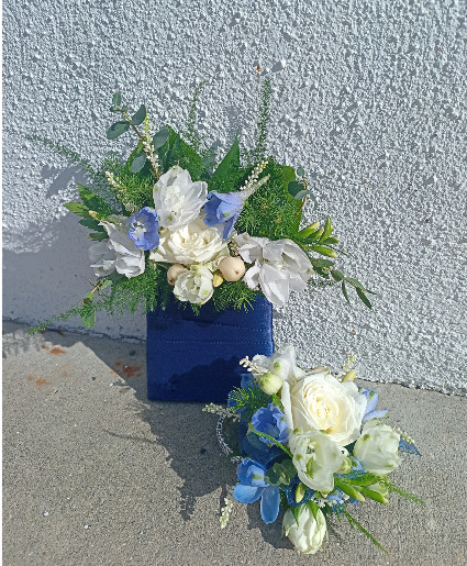 Corsage & Pocket Garden Combo Set