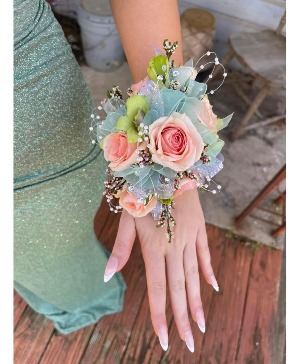 Dendrobium/Rose Corsage Prom