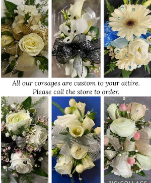 Corsages - Whites Custom