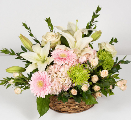 Cottage Days Basket Arrangement