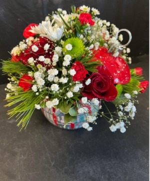 Cottage Ornament Bouquet Christmas Ornament