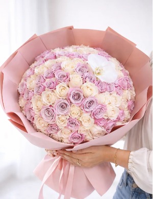 Cotton Blush Wrapped 