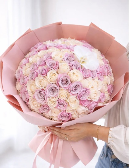 Cotton Blush Wrapped 