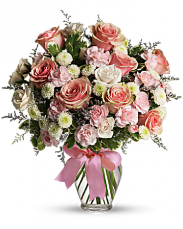 Cotton  Candy Bouquet of Flowers