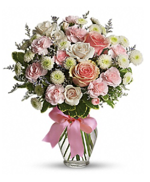 Cotton Candy Flower Arrangement