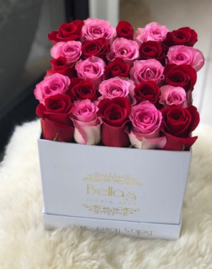 Cotton Candy Fresh-Cut Roses