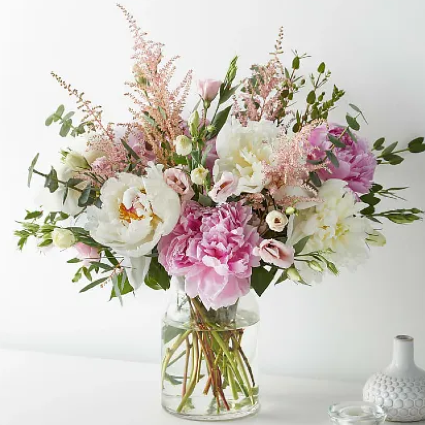 COTTON CANDY PEONY BOUQUET 
