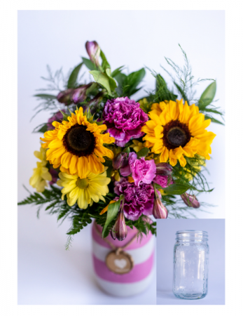 Country Charm Vased Arrangement