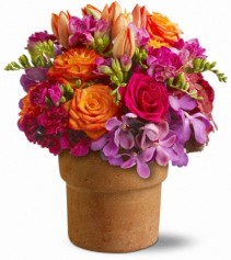 Country Chic Floral Arrangement